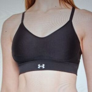UA Continuum Low Women's Sports Bra Black Large New With Tags